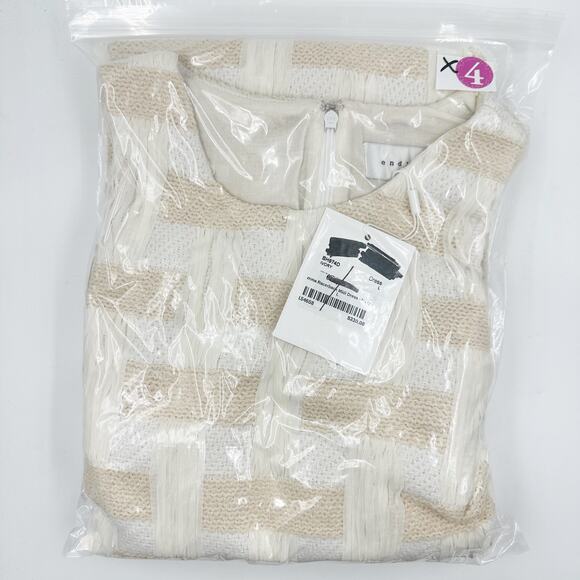 Endless Rose Racer Back Midi Classic Round Neckline Midi Shift Dress BH974D Larg - Picture 6 of 6